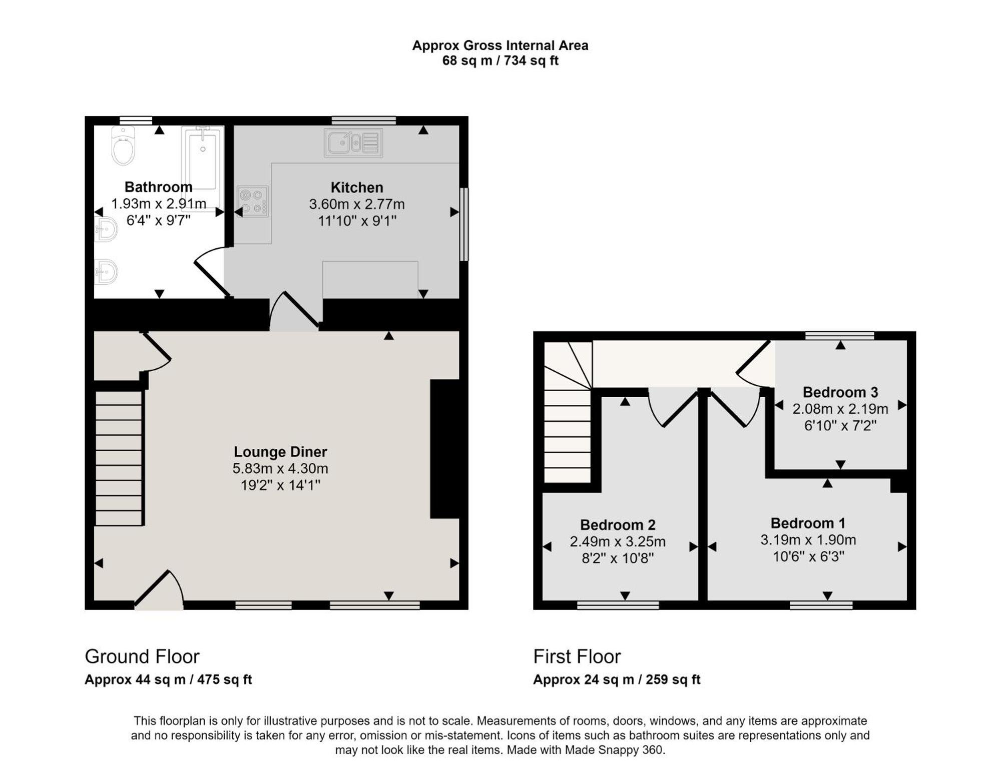 Kilex House - Monthly 3 Bed Bike Store Contractors Holiday home Bedlinog